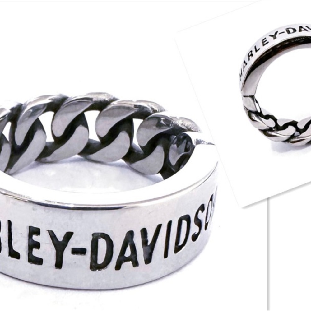 - HD Chain Mens Ring for Father’s Day